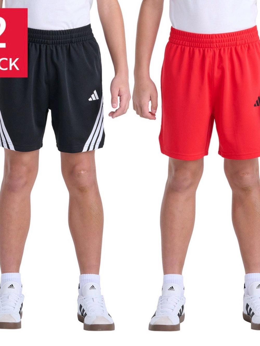 Boys 2PK Adidas Shorts Size M 10/12